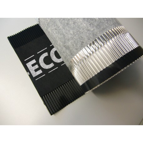 Closoir de ventilation souple DELTA-ECO ROLL 240 mm noir 5 m