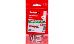 Cheville bi-matière DuoPower 6 x 30 sans vis