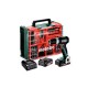 Perceuse à percussion sans fil 18V 2 batteries LIPOWERx2Ah Chargeur SC 36 SB 18 L BL SET
