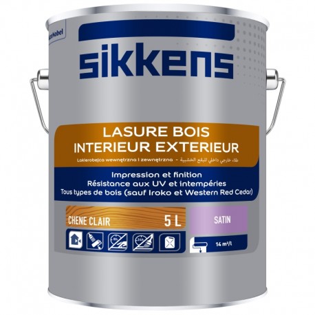 SIKKENS Lasure Intérieure-Extérieure Chêne Clair 5 L