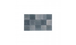 PAVE NON TAMBOURINE SANS CHANFREIN 15X15X6 GRIS-NOIR