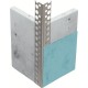 Profilé d'angle perforé en acier aluminium