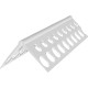 Profilé d'angle perforé en PVC Genius
