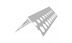 Profilé d'angle perforé en PVC Perfect