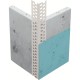 Profilé d'angle perforé en PVC Perfect